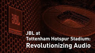 Case Study  Tottenham Hotspur Stadium  JBL Pro Crown Soundcraft Installed Audio  United Kingdom [upl. by Haidedej]