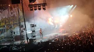 Sum 41  Motivation at the OVO Hydro in Glasgow Scotland 27102024 [upl. by Arolf201]