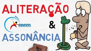 O que é Aliteração e Assonância São a mesma coisa  Figuras de Linguagem  ENEM  Rápido e Fácil [upl. by Lili319]