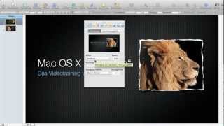 Präsentationen erstellen mit Keynote  OS X Mountain Lion [upl. by Henrion]