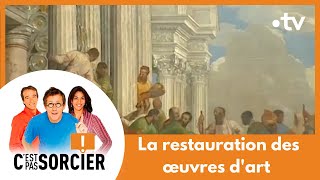 La restauration des œuvres dart  Cest pas sorcier Intégrale [upl. by Hephzipah]