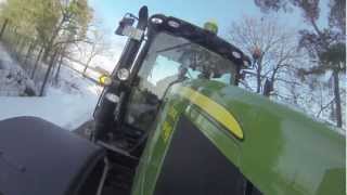 John Deere 6210R DirectDrive  1Testfahrt GoPro Hero3Erchel 60uncut [upl. by Derrek]