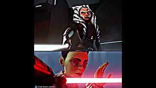 Ahsoka and Barriss vs inquisitorius marvel edit vsedit vsbattle viral shorts starwars [upl. by Gerkman826]