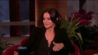 Courteney Cox Arquette on The Ellen Degeneres Show  March 3rd 2010 [upl. by Egni]