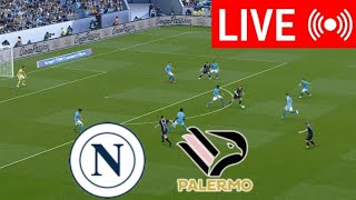 🔴In Diretta  Napoli vs Palermo  Coppa Italia 2425  Partita in diretta adesso [upl. by Angadresma]