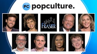 Kelsey Grammer Peri Gilpin and Frasier Cast Discuss THAT Kiss Preview Season 2 [upl. by Pelaga]