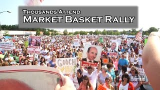 Thousands Attend Market Basket Rally [upl. by Falito746]