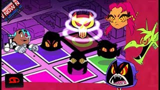 Teen Titans Go Rescue of Titans  Three Bosses Cartoon Network Games [upl. by Hubsher]