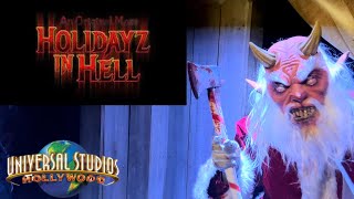 Holidayz In Hell 4K POV Halloween Horror Nights Universal Studios Hollywood [upl. by Myna362]