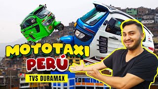 🥇MOTOTAXI PERÚ TEST DRIVE TVS DURAMAX 225 🎁 2022 [upl. by Anawot]