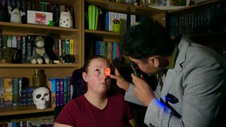 Clinical Eye Skills Ophthalmoscopy ASMR vibe [upl. by Aihsened]