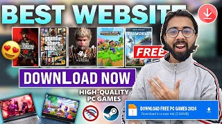 🔥Finally Best Website To Download Pc Games 2024  Free Games  Legal Website No PiracyNew Games [upl. by Iddo97]