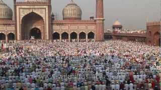 EidulFitr  a celebration of Muslim faith in India [upl. by Oznarol601]