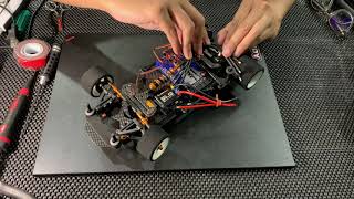 Hobbywing XR10 Pro 1S ESC  Unboxing amp Installation on Xray X12 2019 112 Pan Car [upl. by Mufinella]