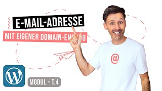 eMailAdresse mit eigener DomainEndung anlegen allinkl – Modul T4 [upl. by Durrace]