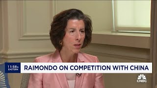 Commerce Secretary Gina Raimondo on competition with China They cannot have our AI chips [upl. by Origra]