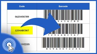 How to Create Barcodes in Excel The Simple Way [upl. by Airdnek897]