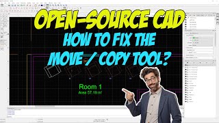 OpenSource CAD How to Fix the MoveCopy [upl. by Ylelhsa]