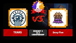 BeReddy 4  CS 2 Championship  TEARS vs Sexy Five  Div 2  Group A  Bo3 [upl. by Llevol826]