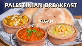 5 AMAZING Palestinian Breakfast Dishes [upl. by Suhpesoj]