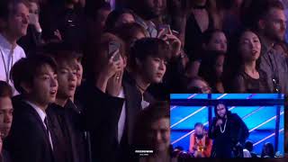 BTS reaction to Nicki Minaj BBMAS 2018 [upl. by Symons]