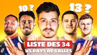 Hastoy en 10  Depoortère ou Gailleton  Meafou en 5  Nouvelle liste des Bleus 🏉 [upl. by Magnuson]