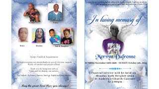 In Loving Memory Of Mervyn Dufrenne [upl. by Adnahs]