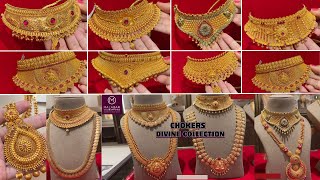 Malabar Gold amp Diamonds  Traditional Divine Collection Chokers starts  2lakhs VA 15 amp price 💕 [upl. by Tacy]