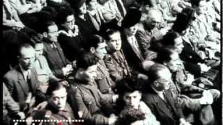 French Newsreel Vichy Government  1944 footagefarmcom [upl. by Hanikehs]