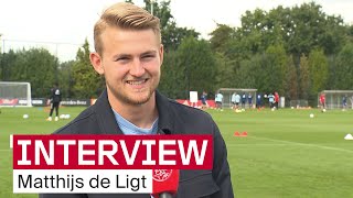 De Ligt Heel blij om terug te zijn [upl. by Alan]