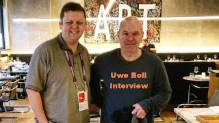 Uwe Boll Vancouver Interview for RAMPAGE PRESIDENT DOWN 2016 [upl. by Ilagam]