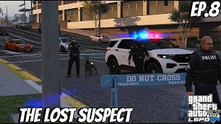 GTA 5 LSPDFR  K9 LAPD Patrol  EP 8  The Lost Suspect [upl. by Okomot]