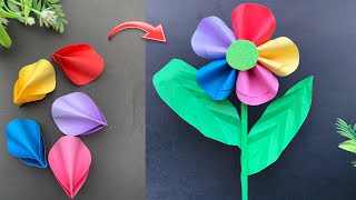 The REAL Secret to Making Stunning Paper Flowers with Paper [upl. by Siuluj]