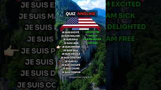 quotQUIZ ANGLAISquot✨🇺🇸 12 expressions courantes en anglais quiz apprendreanglais coursdanglais [upl. by Dahij]