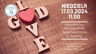 Nabożeństwo niedzielne  17032024 [upl. by Airaet]