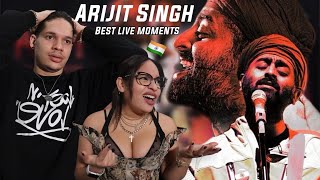 Waleska amp Efra react to Arijit Singh Best Live Moments 2019  2024 [upl. by Lenora]