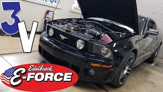 2007 Mustang GT Edelbrock Supercharger Great Entry Level Kit Dyno amp Review at Brenspeed [upl. by Gaut75]