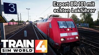 Betriebsgefahr Gegen Halt angefahren  BR 101 Expert mit Lokführer MrJunkiePlays  TSW 4 [upl. by Llekim]