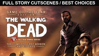 The Walking Dead SEASON 1  All Cutscenes  Full Movie Telltale Games PC 1080p 60FPS [upl. by Dotti]