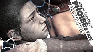 Heartbreaking Fate of Phoibe  ALL Endings  Assassins Creed Odyssey [upl. by Selden655]