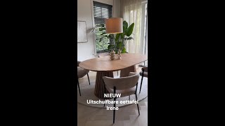 Nieuw Eettafel Irene 😍 [upl. by Gershon707]