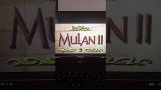 Mulan II 2004  Movie Score Reviewing The Disney Mulan Films [upl. by Dumond467]