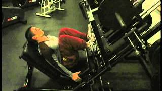 Leg Press Single Leg Eccentric [upl. by Kovar]