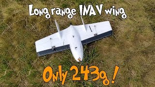 🛩️ Strix Nano Goblin  Sub 250g long range INAV wing build [upl. by Nyrual]