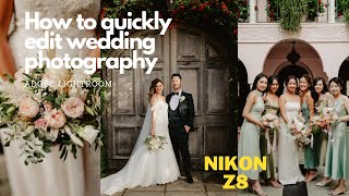 Wedding photography editing is simple AF [upl. by Faxun]