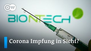 Coronavirus Impfstoff von BioNTech Der große Durchbruch  DW Nachrichten [upl. by Guilbert]