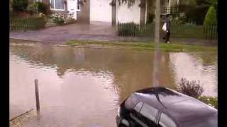 Flooding In Thatcham Friday 20th July [upl. by Rosati363]