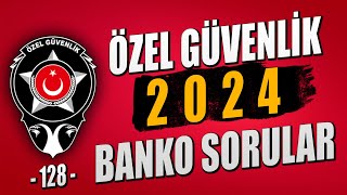 Özel Güvenlik 2024 Sınav Soruları  Özel Güvenlik Sınav Soruları [upl. by Ennaisoj]