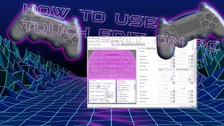 how to use touch pad edit on pc with ds4 dlyvng [upl. by Inej]