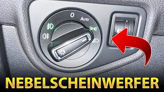 Wie schaltet man die Nebelscheinwerfer bei VW An oder Aus [upl. by Dryden]